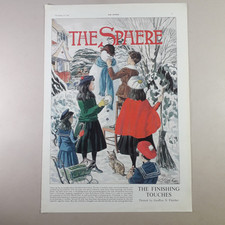 The Sphere Magazine Christmas 1961 Original Page Cover