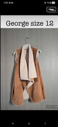 George size faux suede - size,