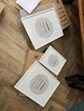 Set of 3 White Everyday Photo