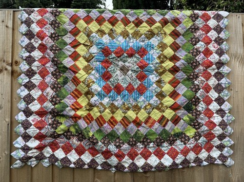 Vtg hand made cottage - hand-made,