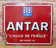 Enamel Garage Sign Original