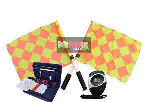 Diamond linesman flag set with - diamond,