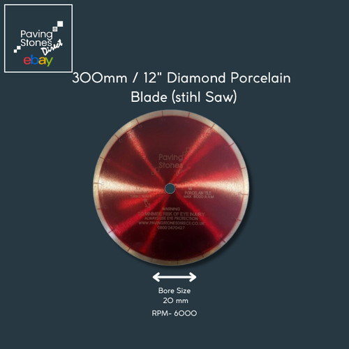 300mm diamond porcelain blade - porcelain,
