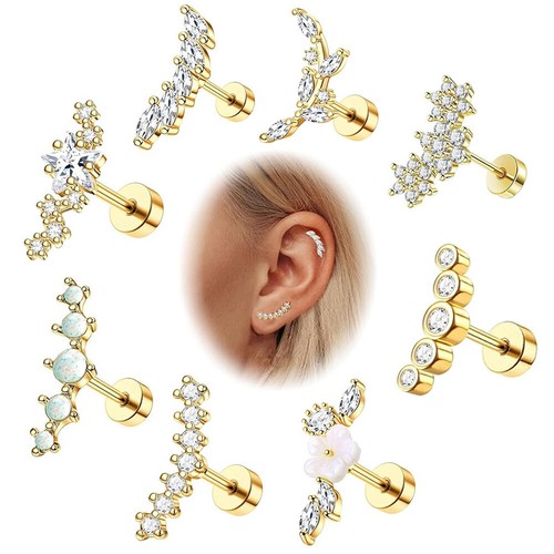 Zircon helix cartilage - helix,