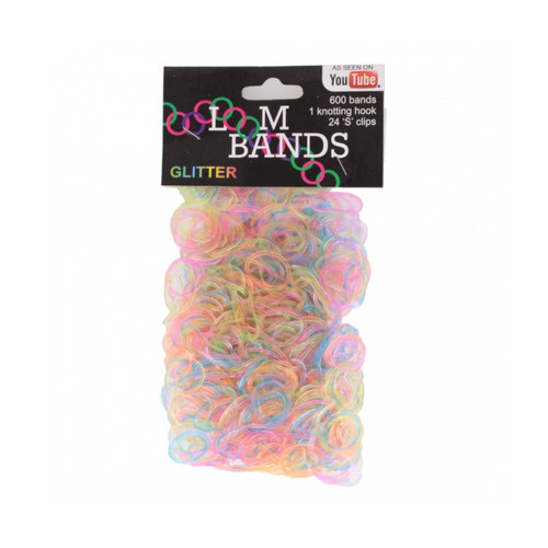600 loom bands glitter - loom,