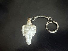 Michelin man fob Key ring, Plastic, preowned, well used grubby.