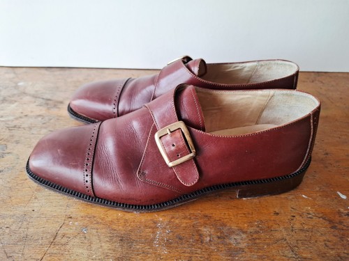 Mens leather monk - mens, strap