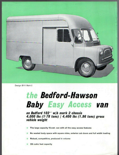 Bedford hawson mk2 baby - bedford-hawson,