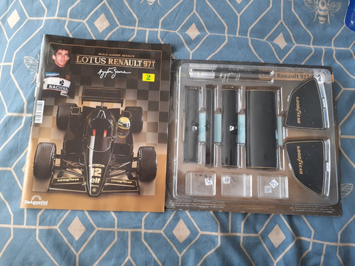 Deagostini lotus 97t ayrton - 97t,