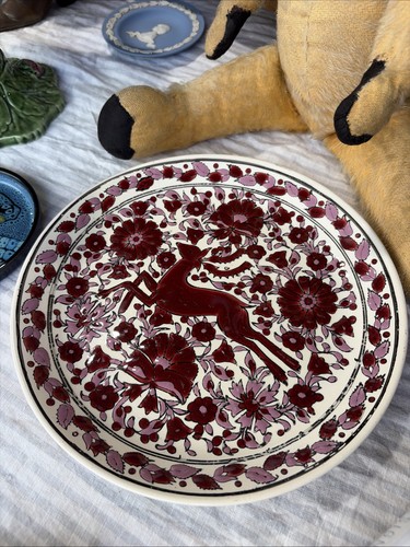 Vintage purple red deer - vintage,