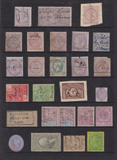 Worldwide Fiscal Stamps on a