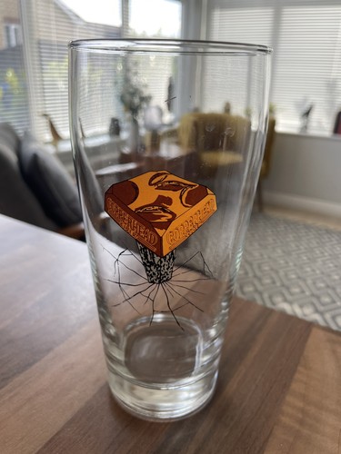 Copperhead cider pint - copperhead, glass