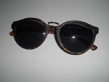 Von Zipper STAX F.C.G Brown Tortoise Black Lenses Sunglasses Excellent Condition