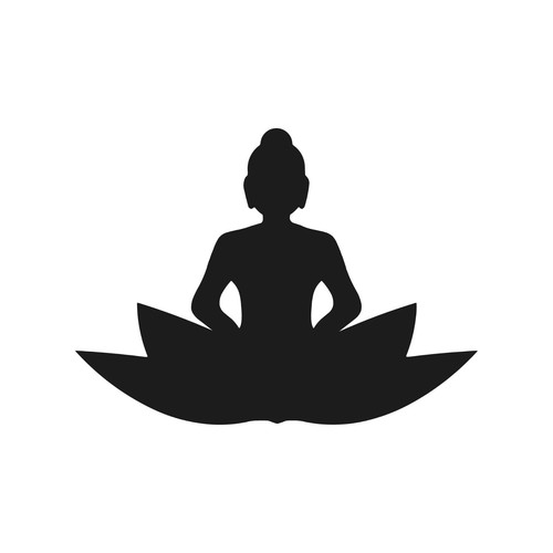 Lotus buddha symbol - symbol, vinyl