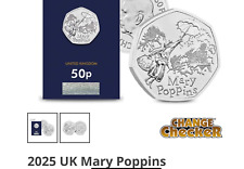NEW  2025 MARY POPPINS 50p Certified Brilliant Uncirculated. Free Post