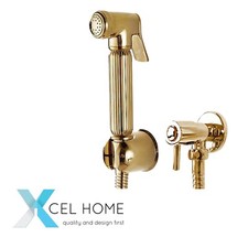 Aqua Gold Brass Douche Shattaf
