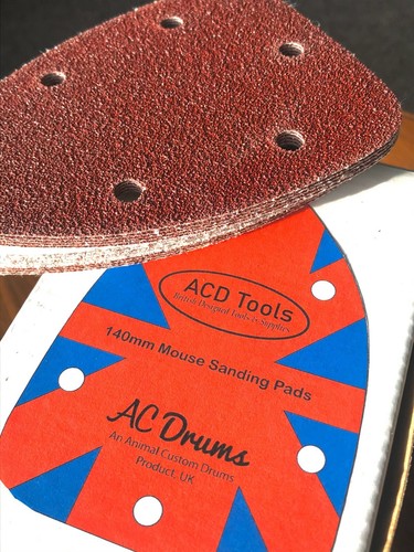 Mouse sanding sheets - 10,