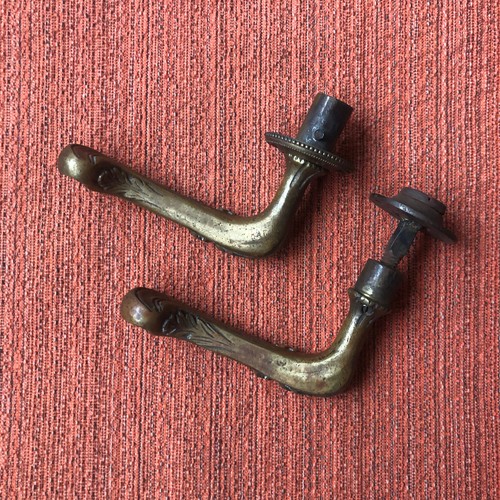 Antique art nouveau brass - antique,