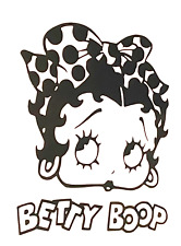 1x Betty Boop Vinyl Sticker