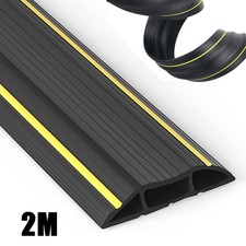 2M Black Floor Cable Protector