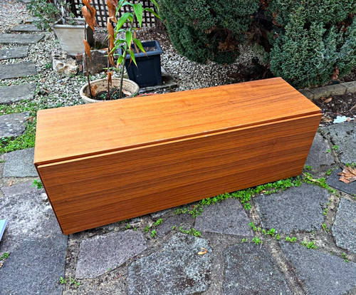 Wood effect stand brown - effect, tv