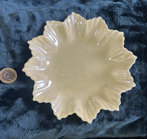 Vintage belleek leaf star - leaf,