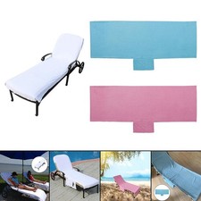 Beach Chair Towel with Side