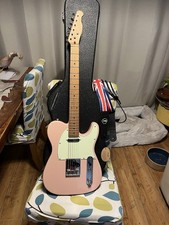 Harley Benton VT Series Pink Electric Guitar With Case