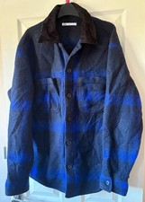 Worn Once Blue Plaid Check