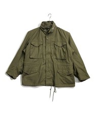 M-65 Field Jacket Military Olive Green Cotton Used