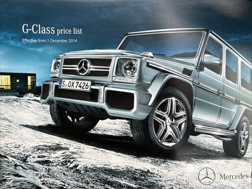 The mercedes class original - the, g