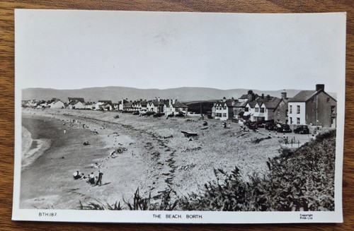 The beach borth ceredigion - beach,, borth,