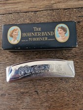 M.Hohner Band Harmonica &  box