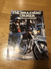 Genuine YAMAHA XS750 US Custom Motorcycle Range Sales Brochure (161)
