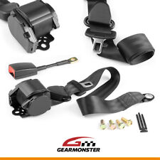 Black 3 Point Inertia Seat