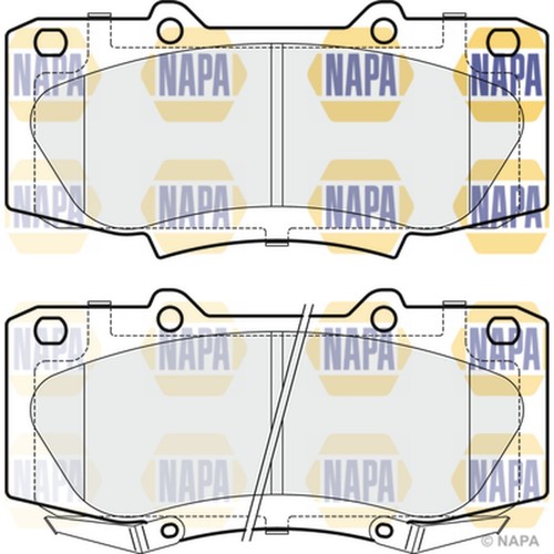 Brake pads set for toyota - brake,