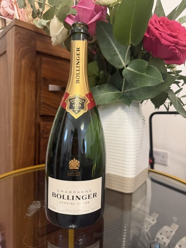 Bollinger champagne bottle - bollinger,