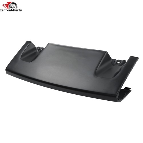 Black front bumper centre - bumper, tow