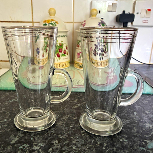 Set clear glass latte - 2,