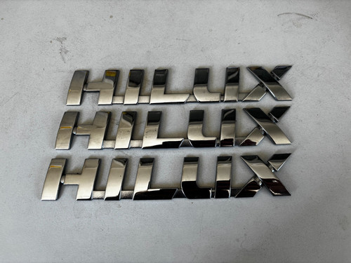 Genuine used hilux emblem - genuine,