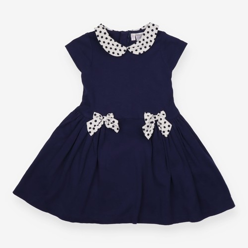 Rachel riley navy cotton dress - riley,