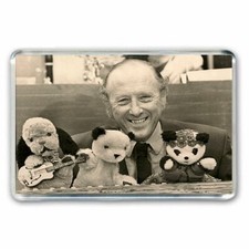 RETRO KIDS TV - SOOTY & SWEEP SHOW JUMBO FRIDGE MAGNET