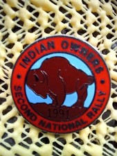 Indian Metal Motorcycle badge