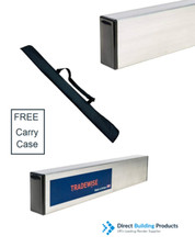 Aluminium straight edge - straight, &
