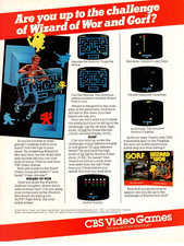 1982 WIZARD OF WOR / GORF