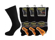 3 Pairs Mens EXTRA WIDE BIG