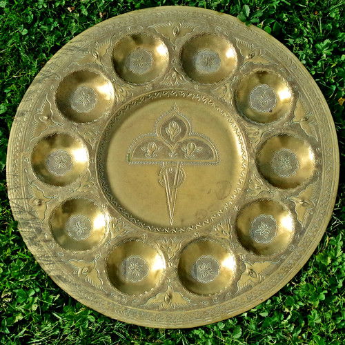 Moroccan vintage tray - moroccan, 10