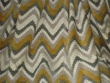 THICK HEAVY  VELVET CHENILLE EYELET CURTAINS EACH 94"WIDE X  72" DROP