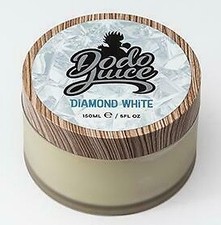 Dodo Juice Hard Car Wax, Carnauba Diamond White 150ml High Gloss & Insane Shine