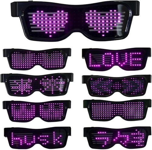 Led glasses light - led,